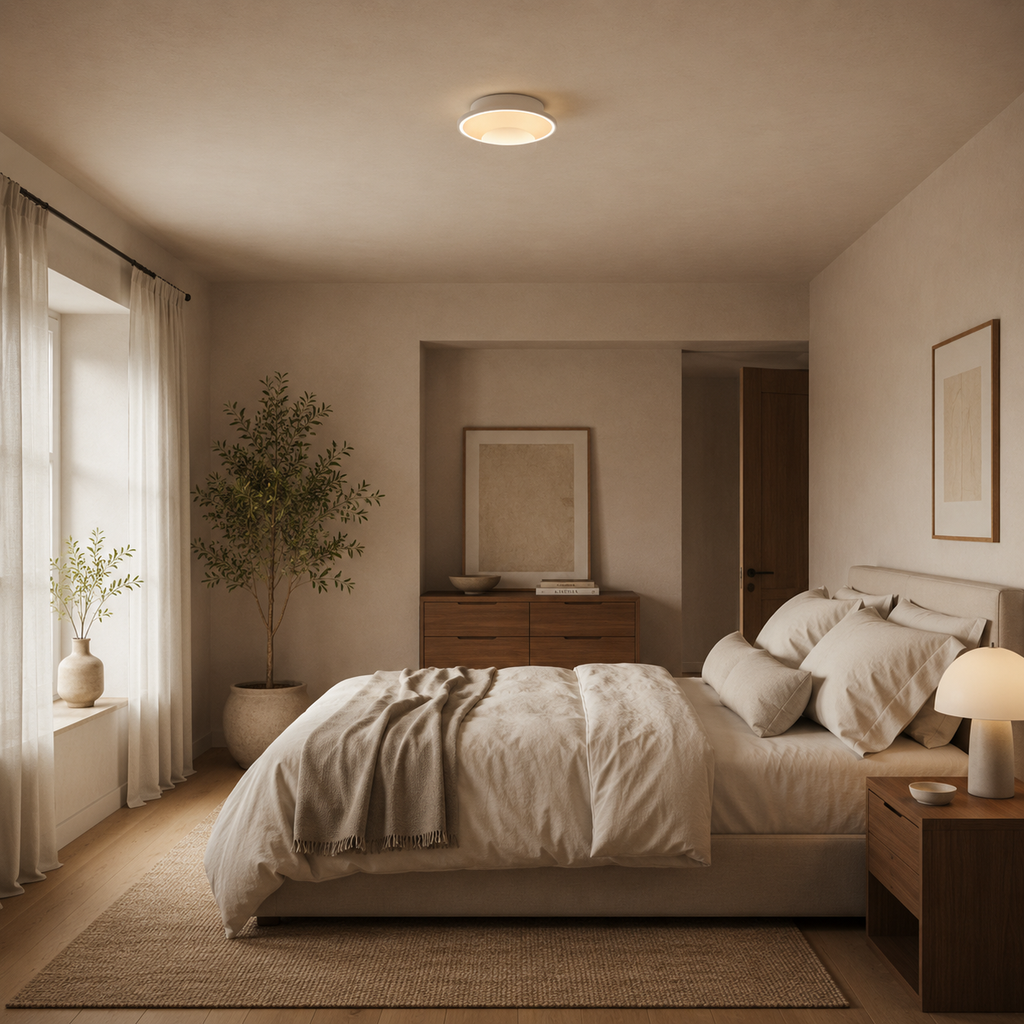 White Modern Kitchen Bedroom Chandelier Valen