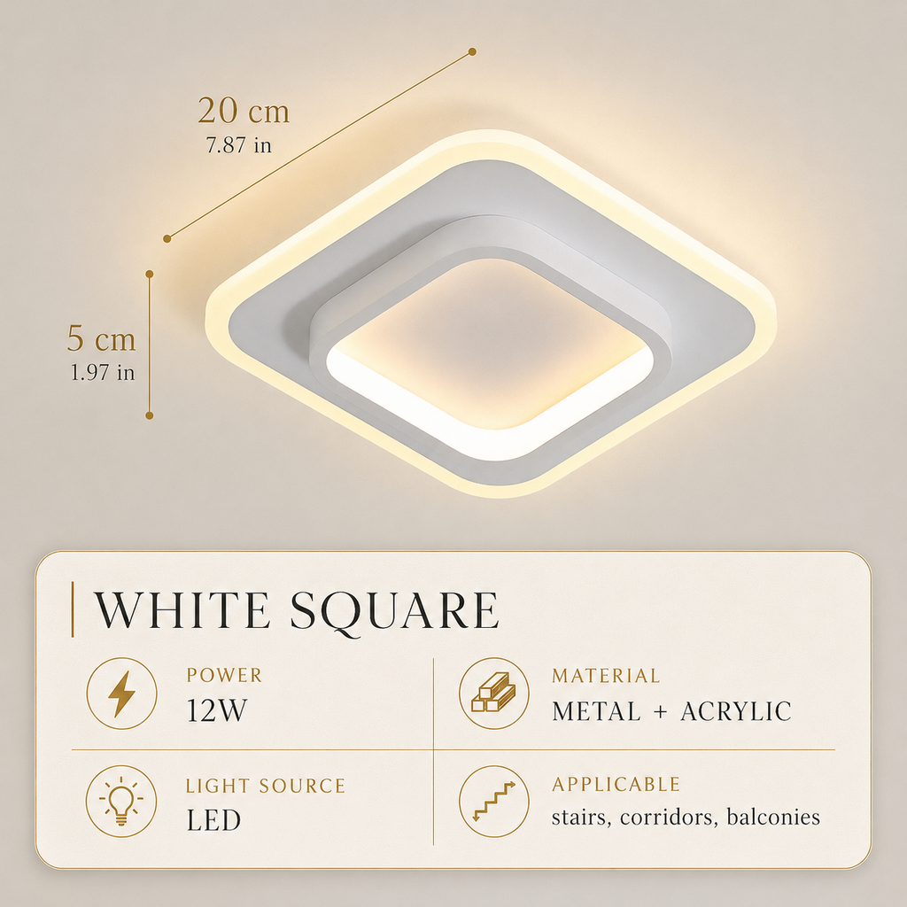 Dimmable LED Ceiling Light Selera