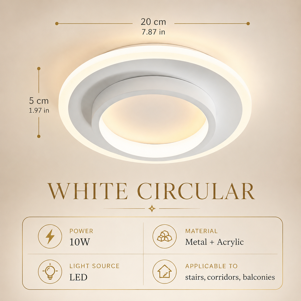 Dimmable LED Ceiling Light Liorelle