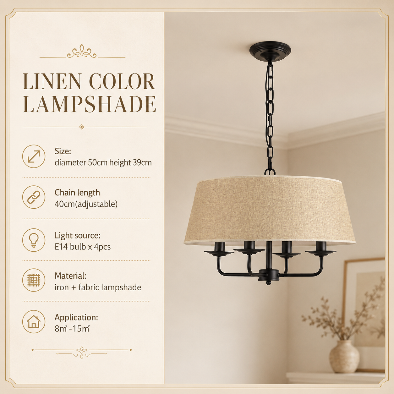 Dimmable LED Ceiling Light Verela