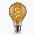 Spiral Filament LED Bulb - 4W E27 - Warm White 2200K