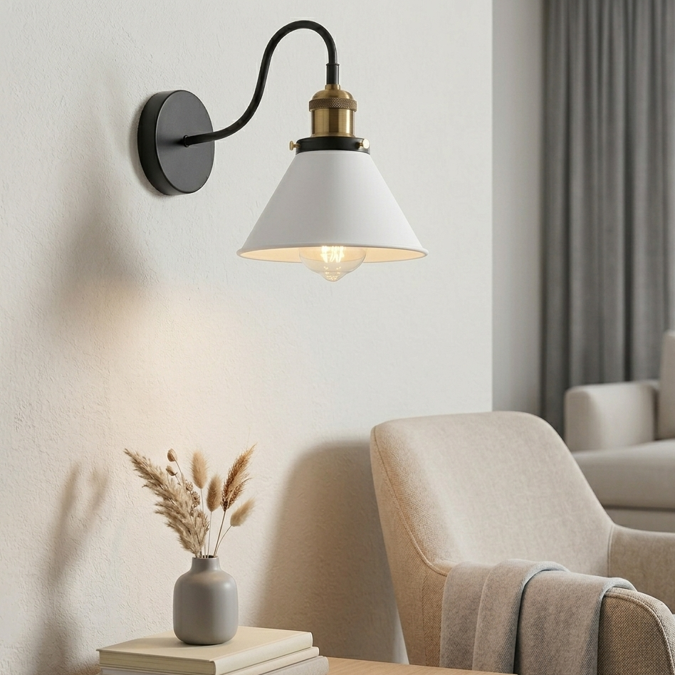 Double Headed Wall Light Aura