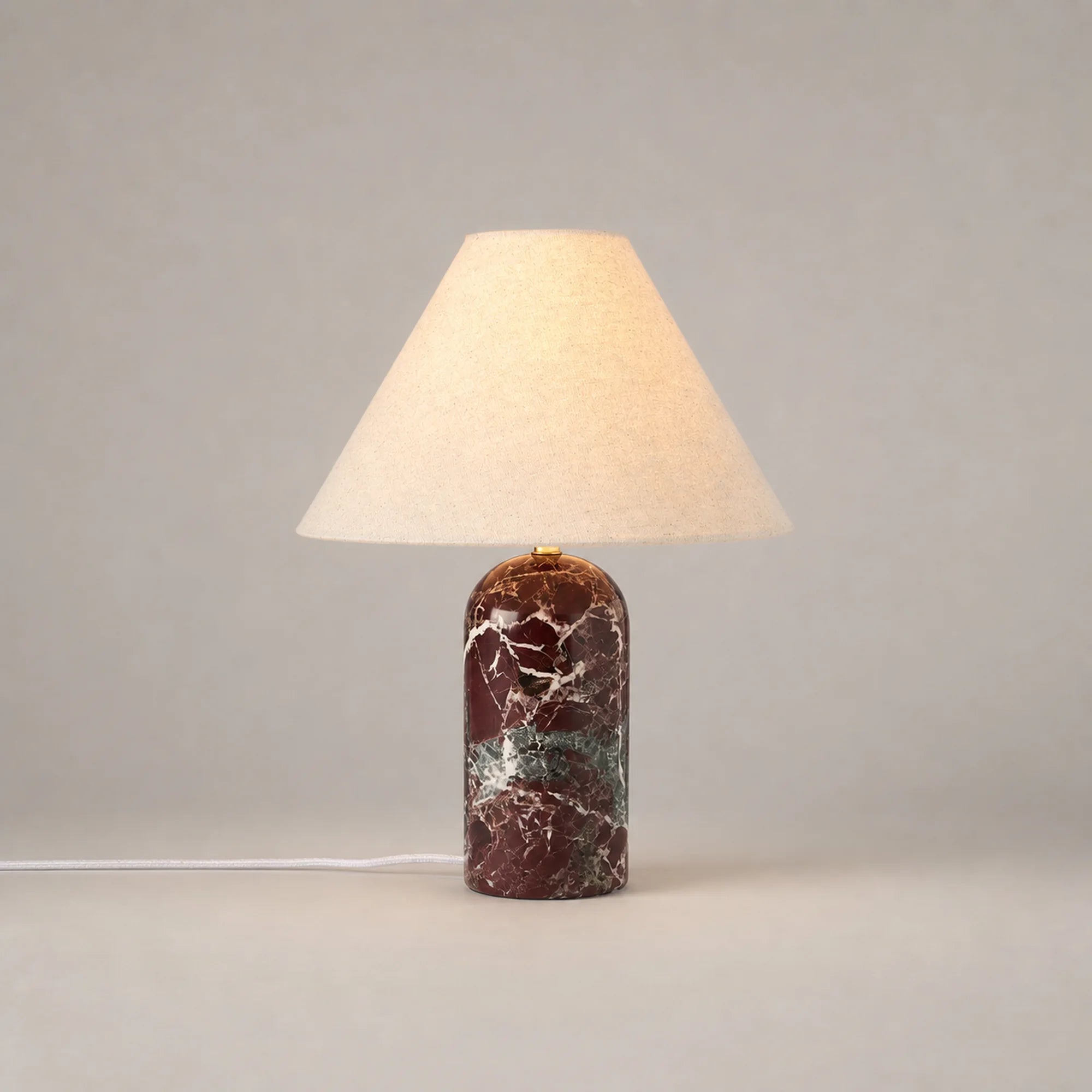 Marble Tapered Table Lamp Verona