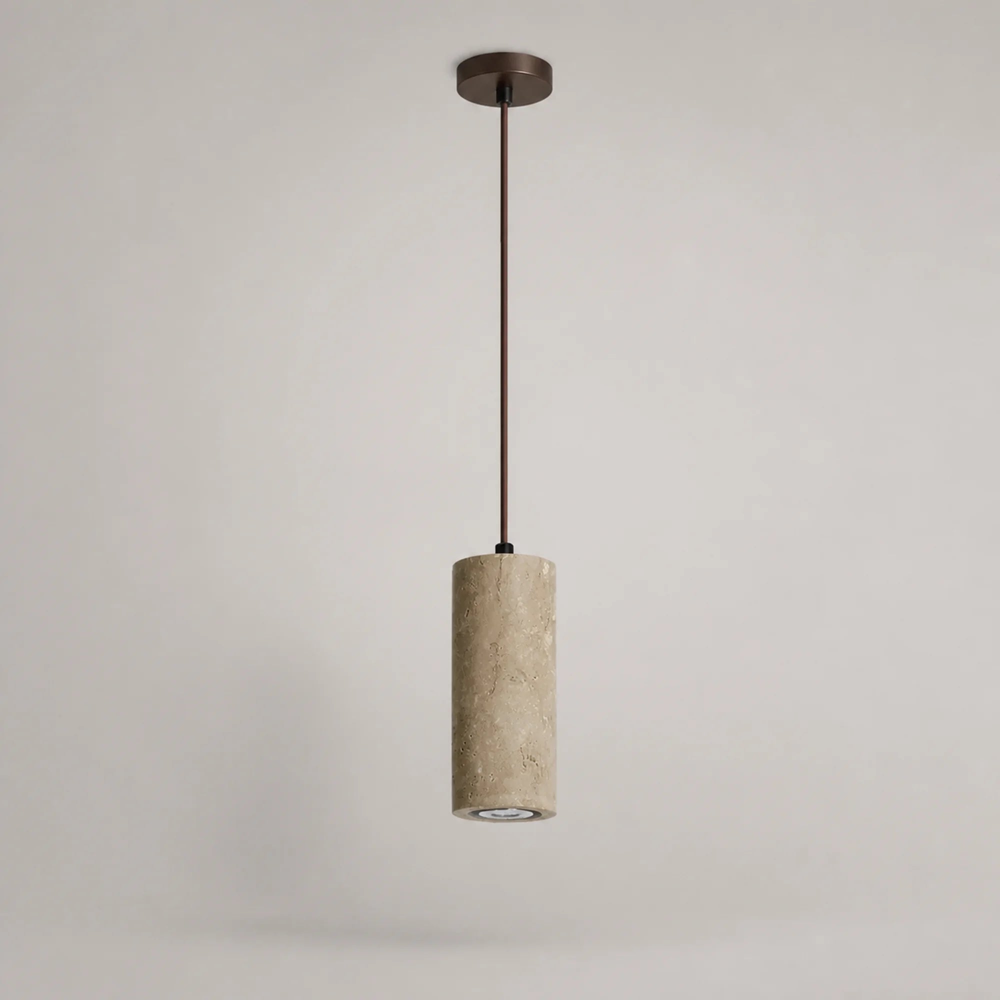 Travertine Stone Pendant Light Tavira