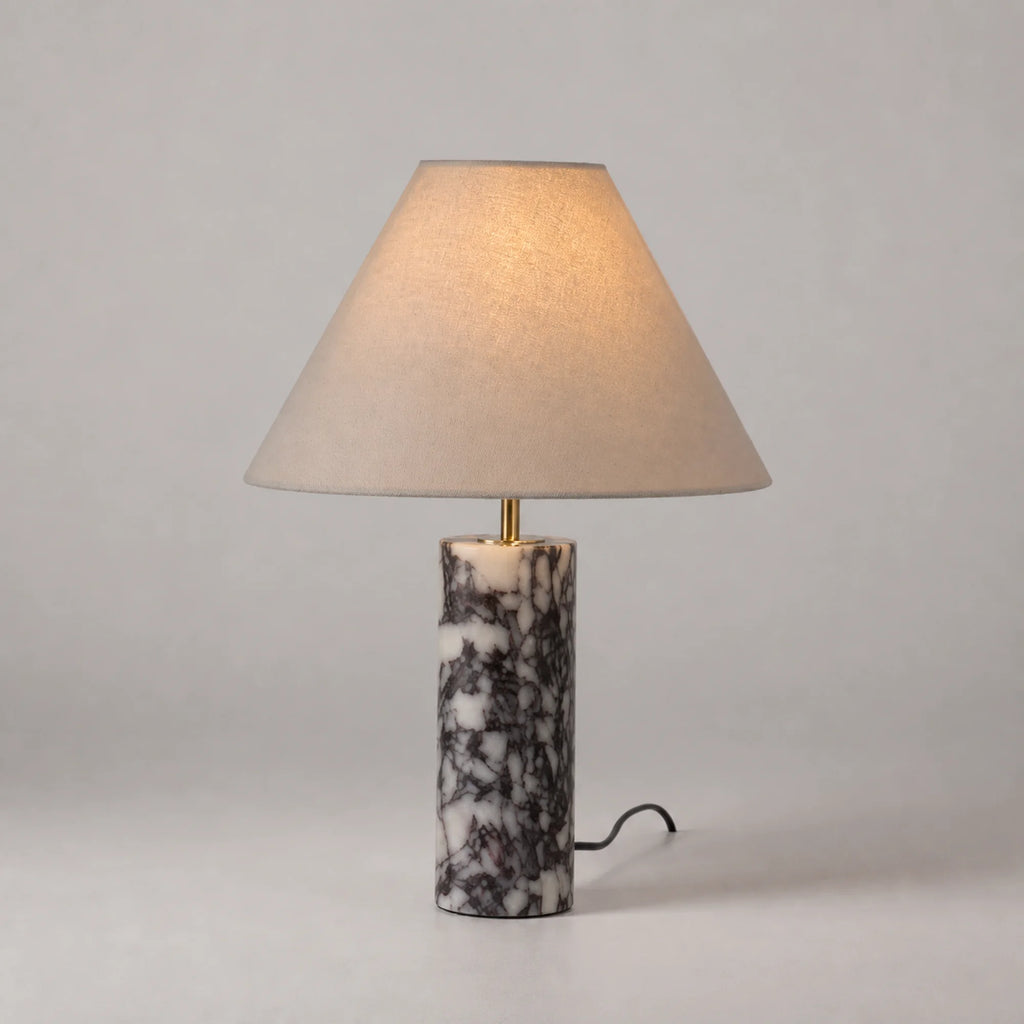 Marble Column Table Lamp Solene