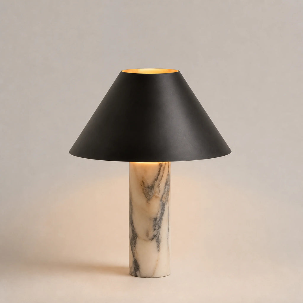 Marble Cone Table Lamp Serina