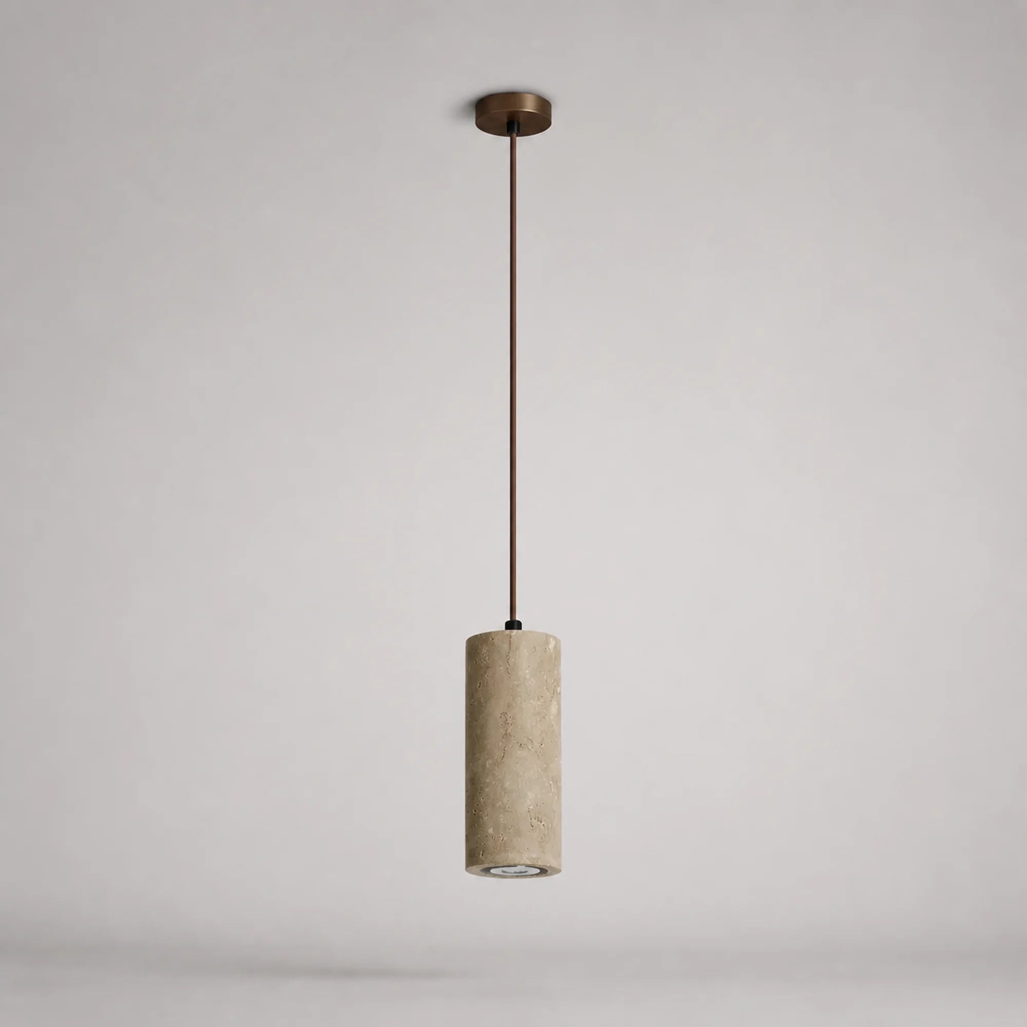 Travertine Stone Pendant Light Tavira