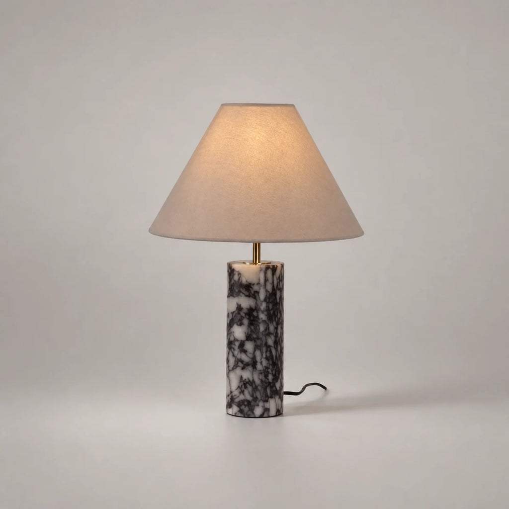 Marble Column Table Lamp Solene