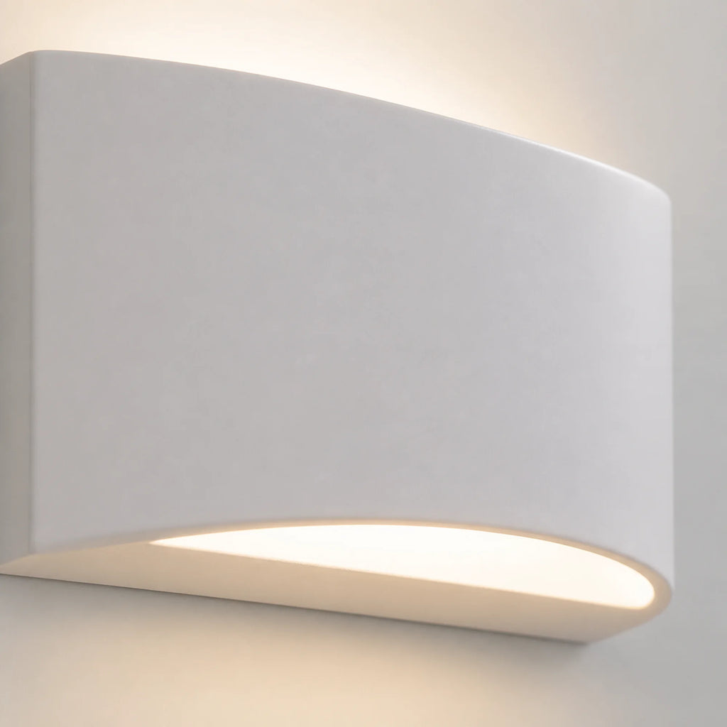 Curved LED Wall Light Novena
