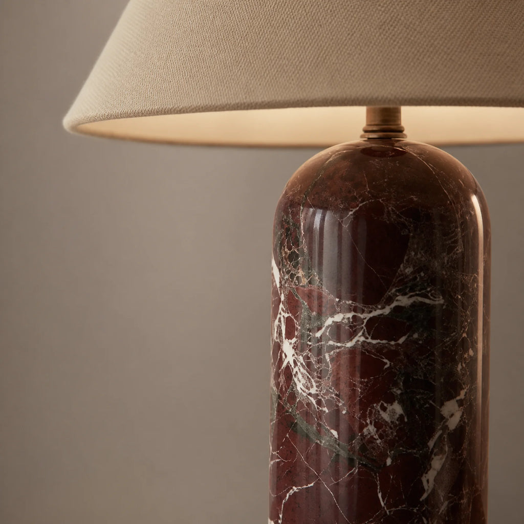 Marble Tapered Table Lamp Verona