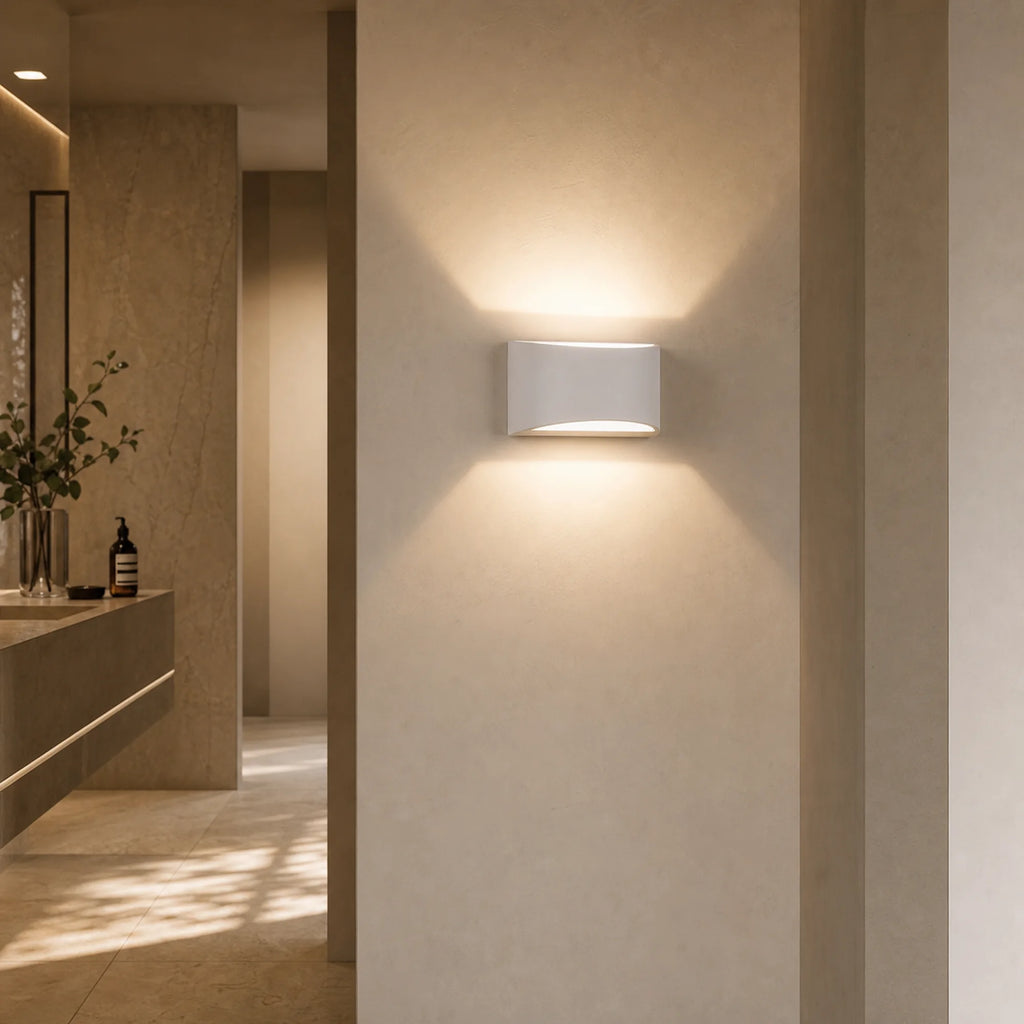 Curved LED Wall Light Novena