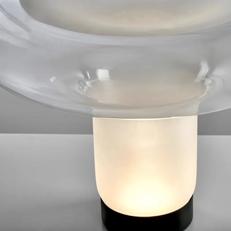 Modern Glass Mushroom Table Lamp Orel