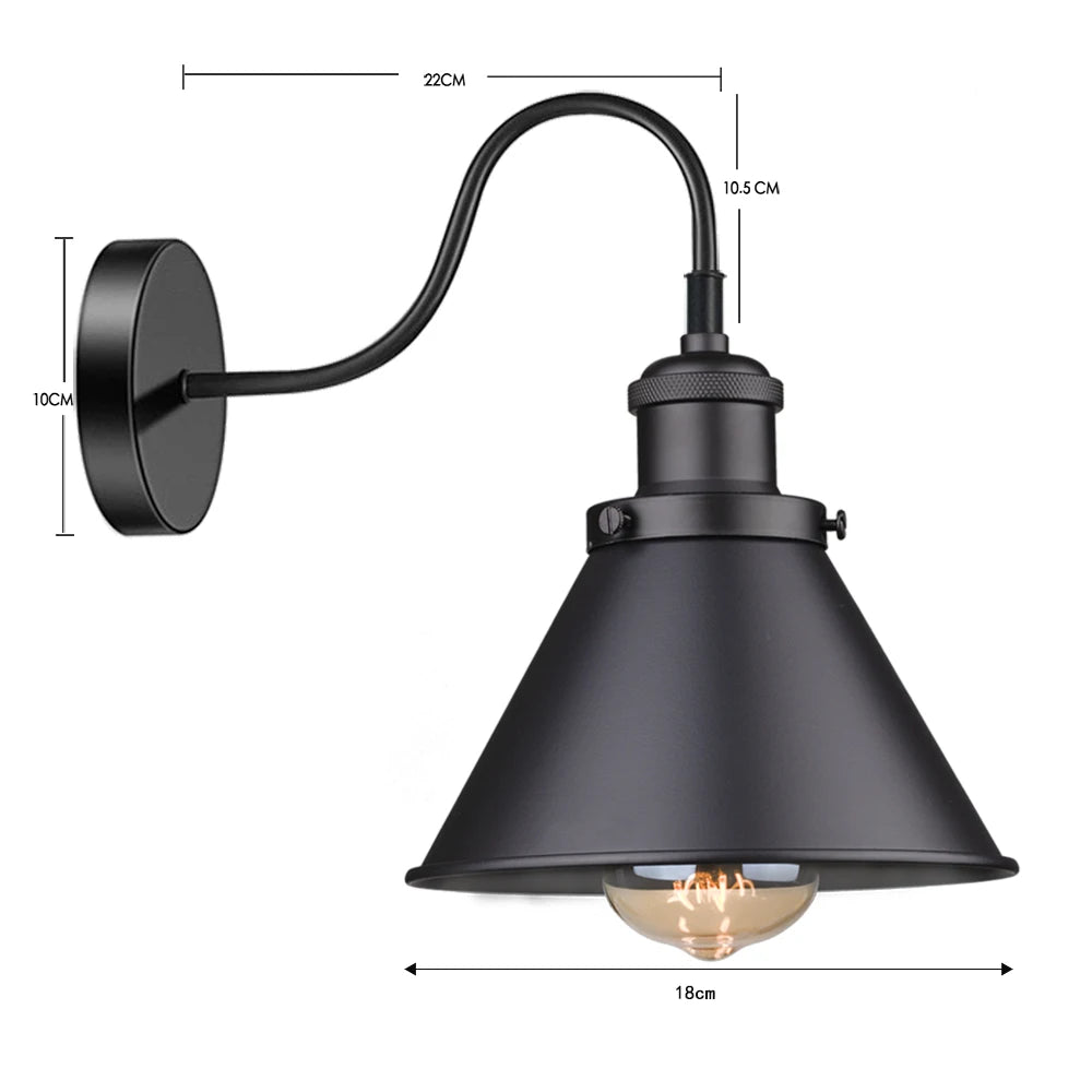 Double Headed Wall Light Aura