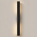 Linear LED Outdoor Wall Light Aleva, Fond blanc