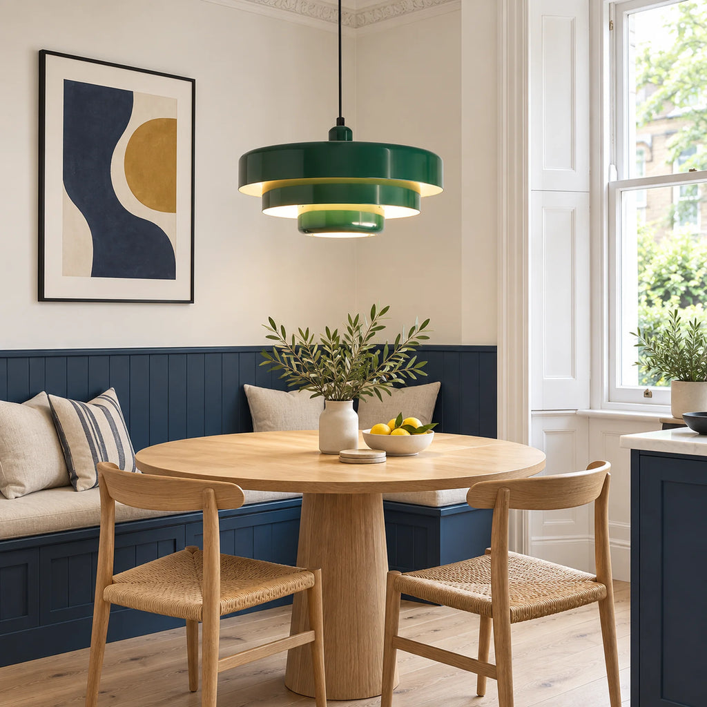 Bauhaus Tiered Metal Pendant Light Dorina