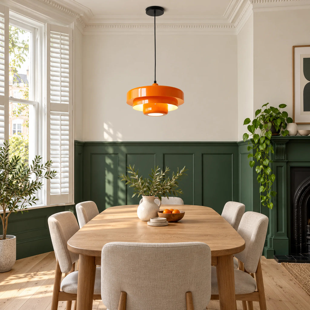 Bauhaus Tiered Metal Pendant Light Dorina