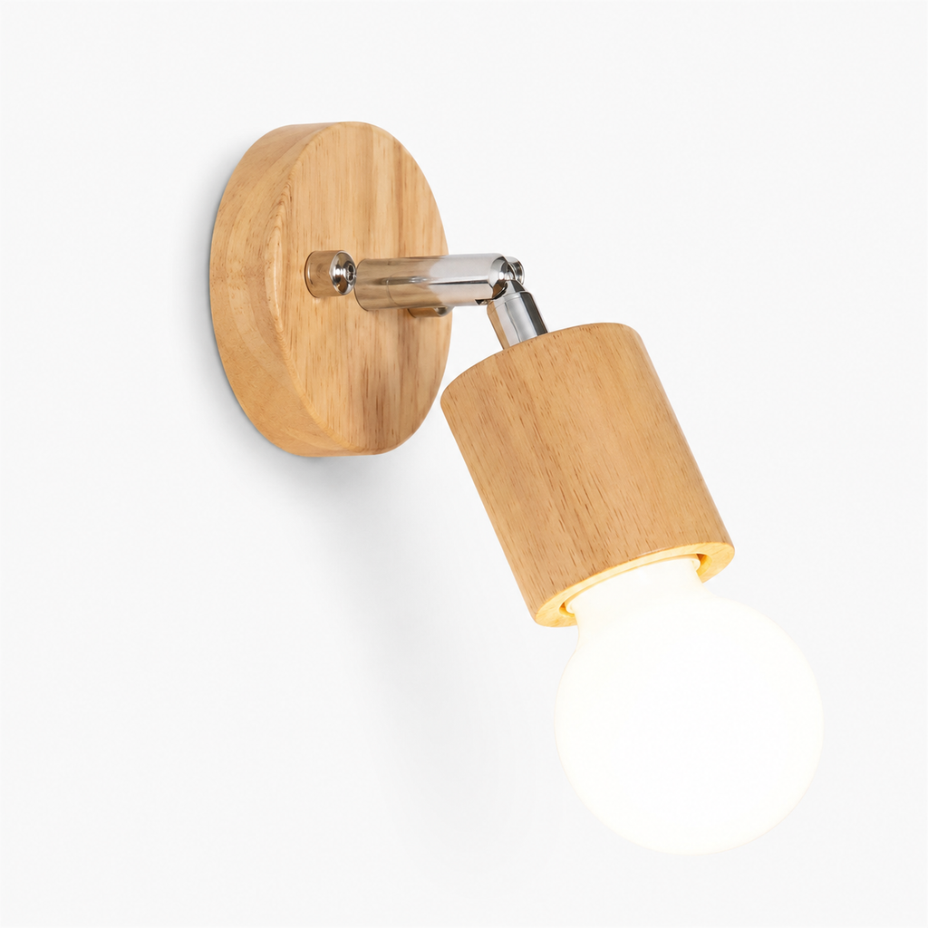 Nordic Wooden Rotating Ceiling Light Mara