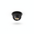 Black Recessed Small Beam LED Spotlight Warm White Avela
