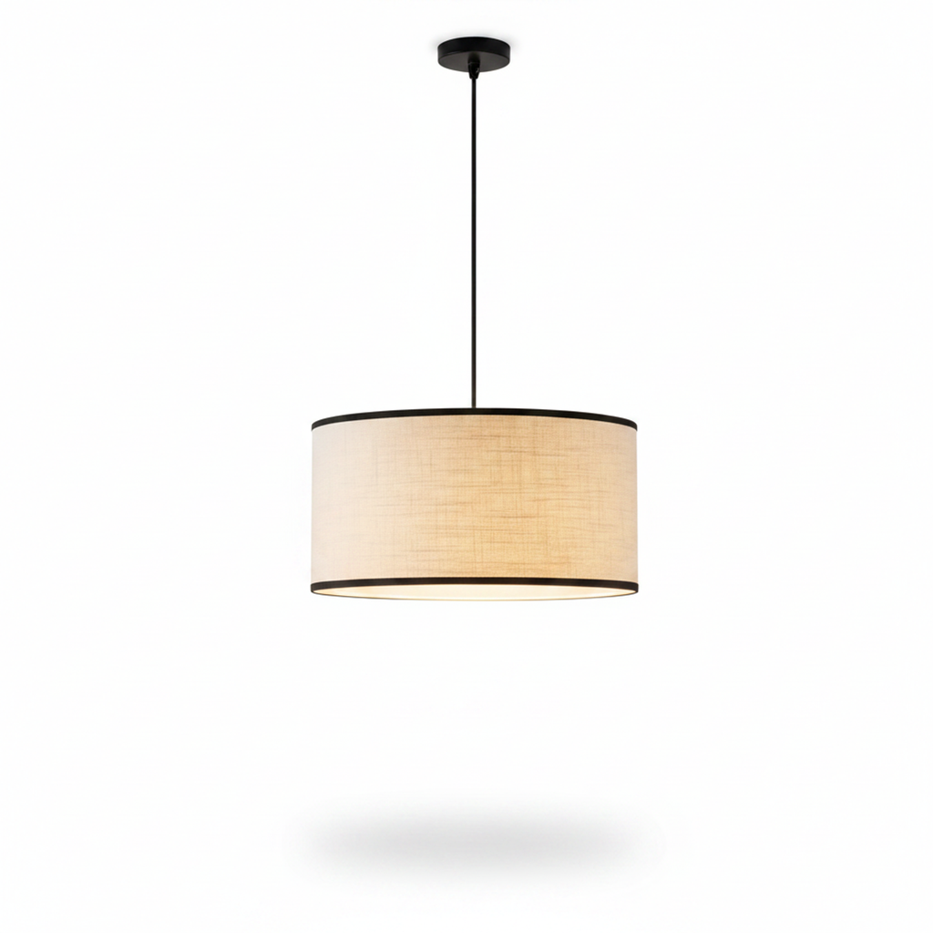 Modern Black Wabi Sabi Japanese Chandelier Natural Light Aveliva