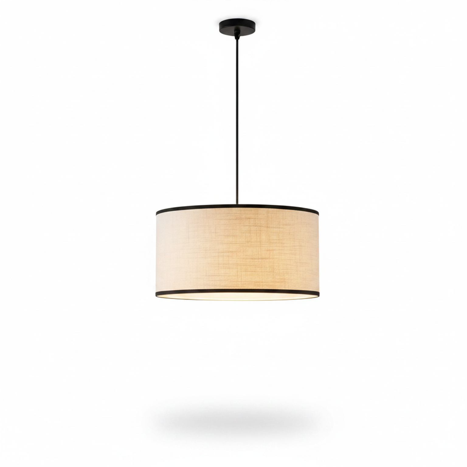 Modern Black Wabi Sabi Japanese Chandelier Natural Light Aveliva
