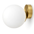 Bauhaus Globe Wall Light Dorelle, 15cm