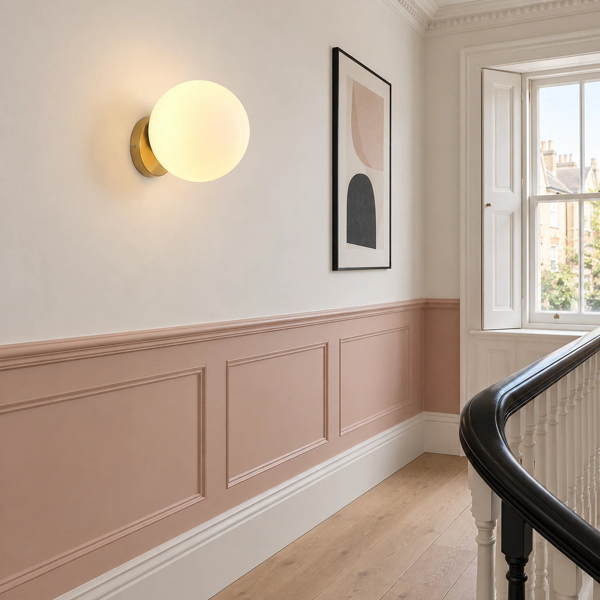 Bauhaus Globe Wall Light Dorelle