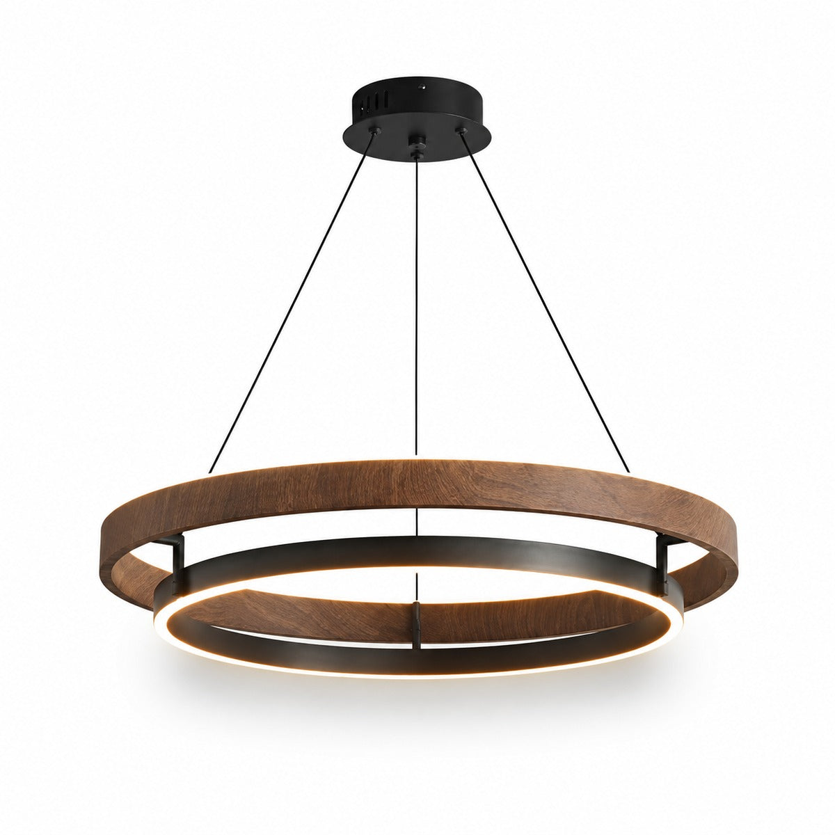 Wood Grain Ring Pendant Luno
