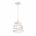 Spiral Metal Pendant Light Vela