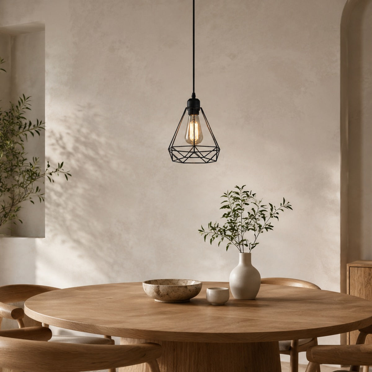 Vintage Iron Pendant Light Vero