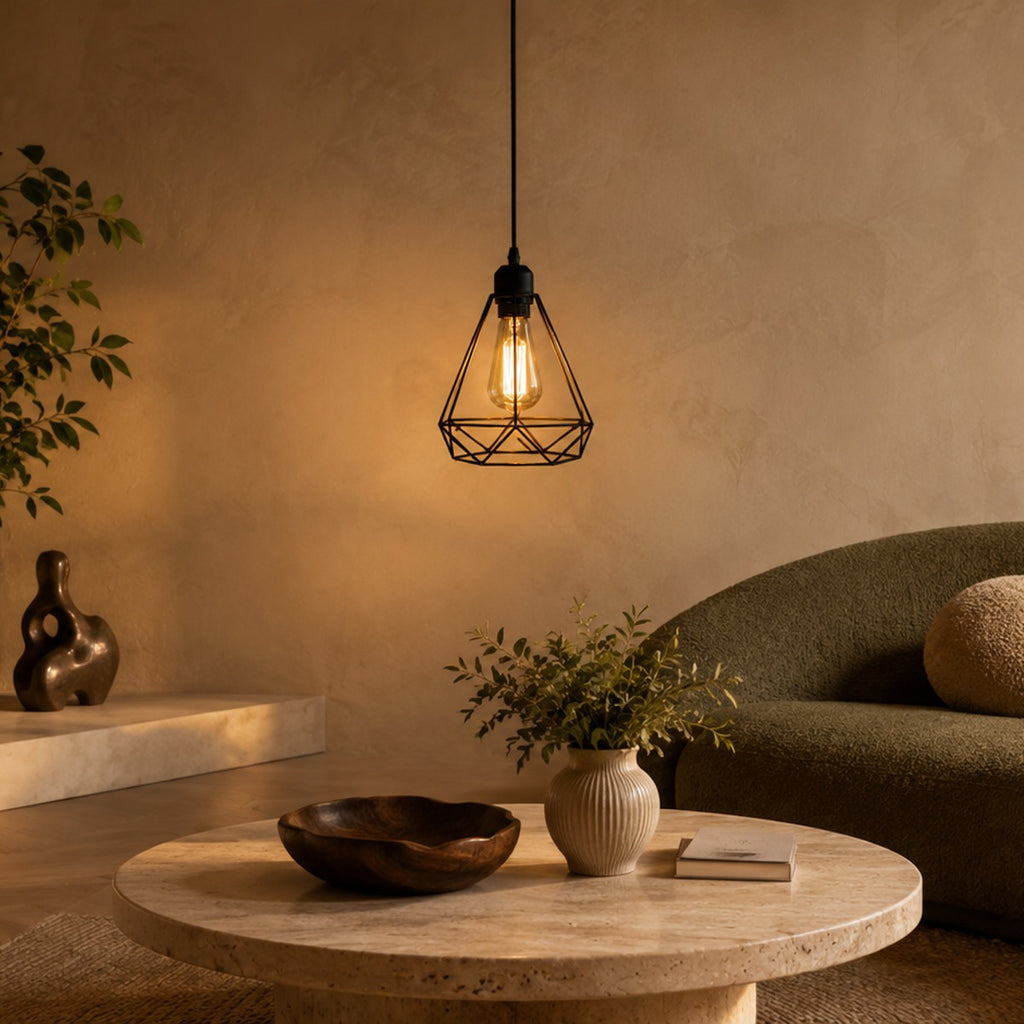 Vintage Iron Pendant Light Vero