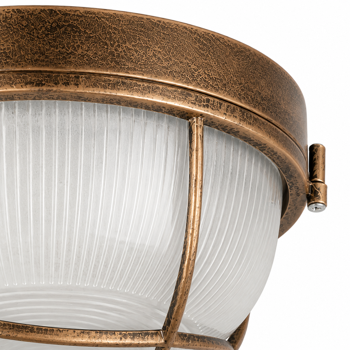 Vintage Cage Bulkhead Outdoor Light Orvena