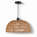 Woven Rope Dome Pendant Light Navelia