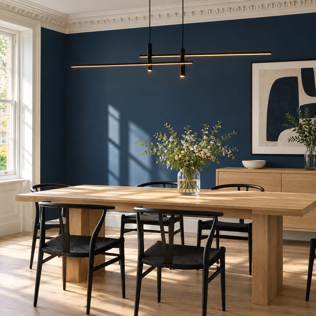Linear LED Dining Pendant Light Lineva
