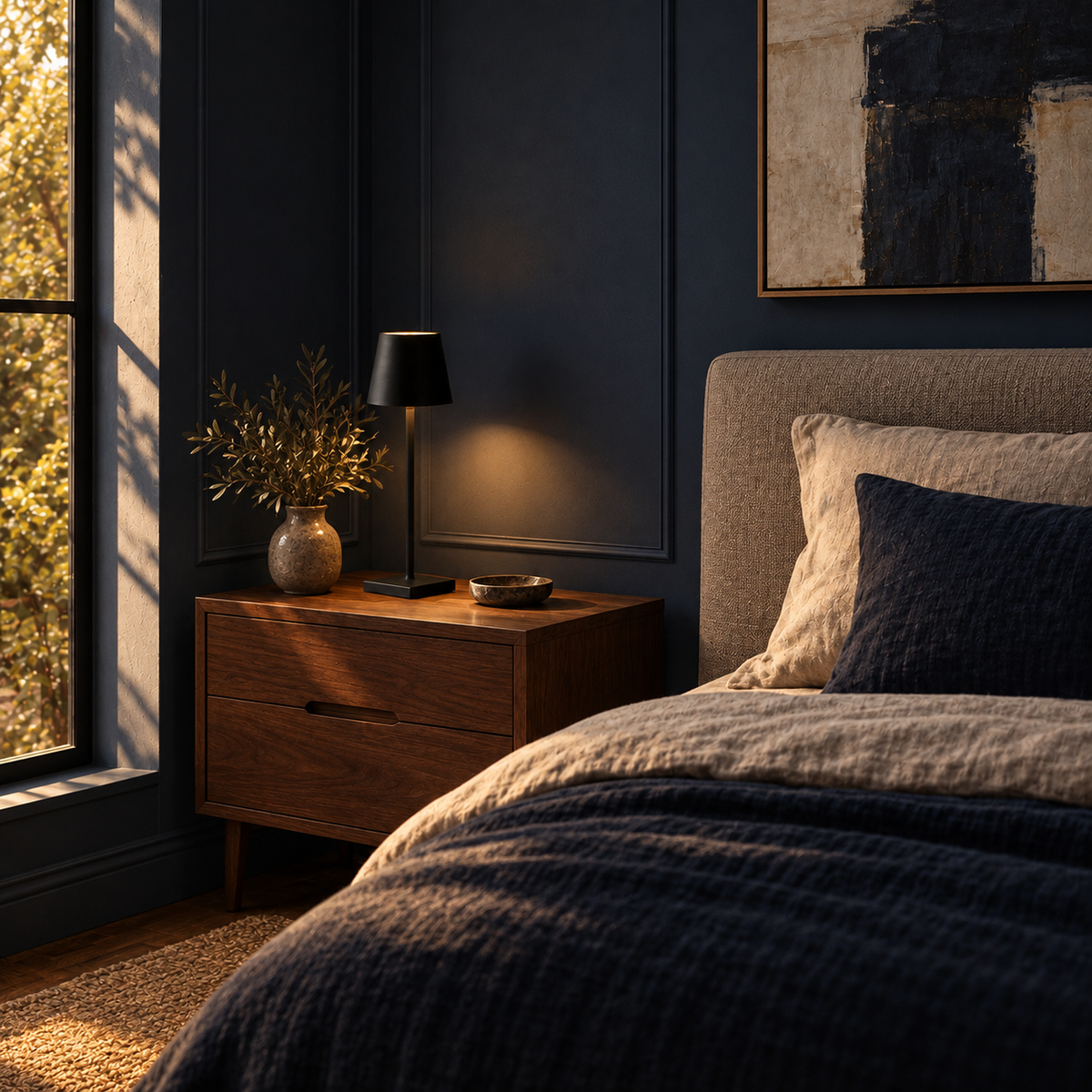 Rechargeable Slim Cone Table Lamp Doriva