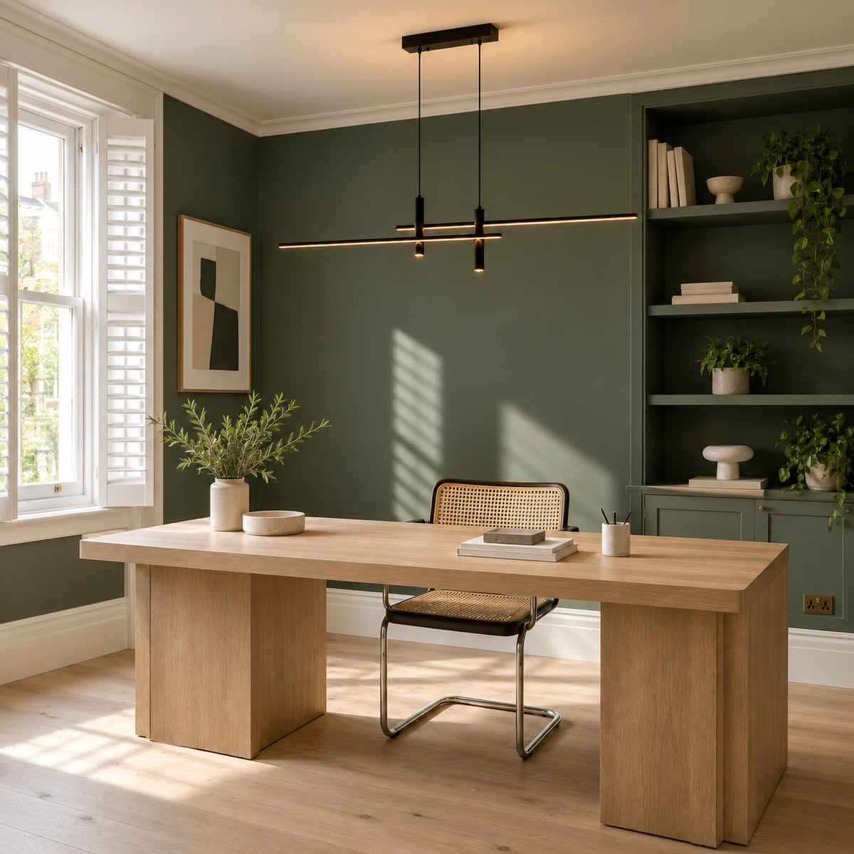 Linear LED Dining Pendant Light Lineva