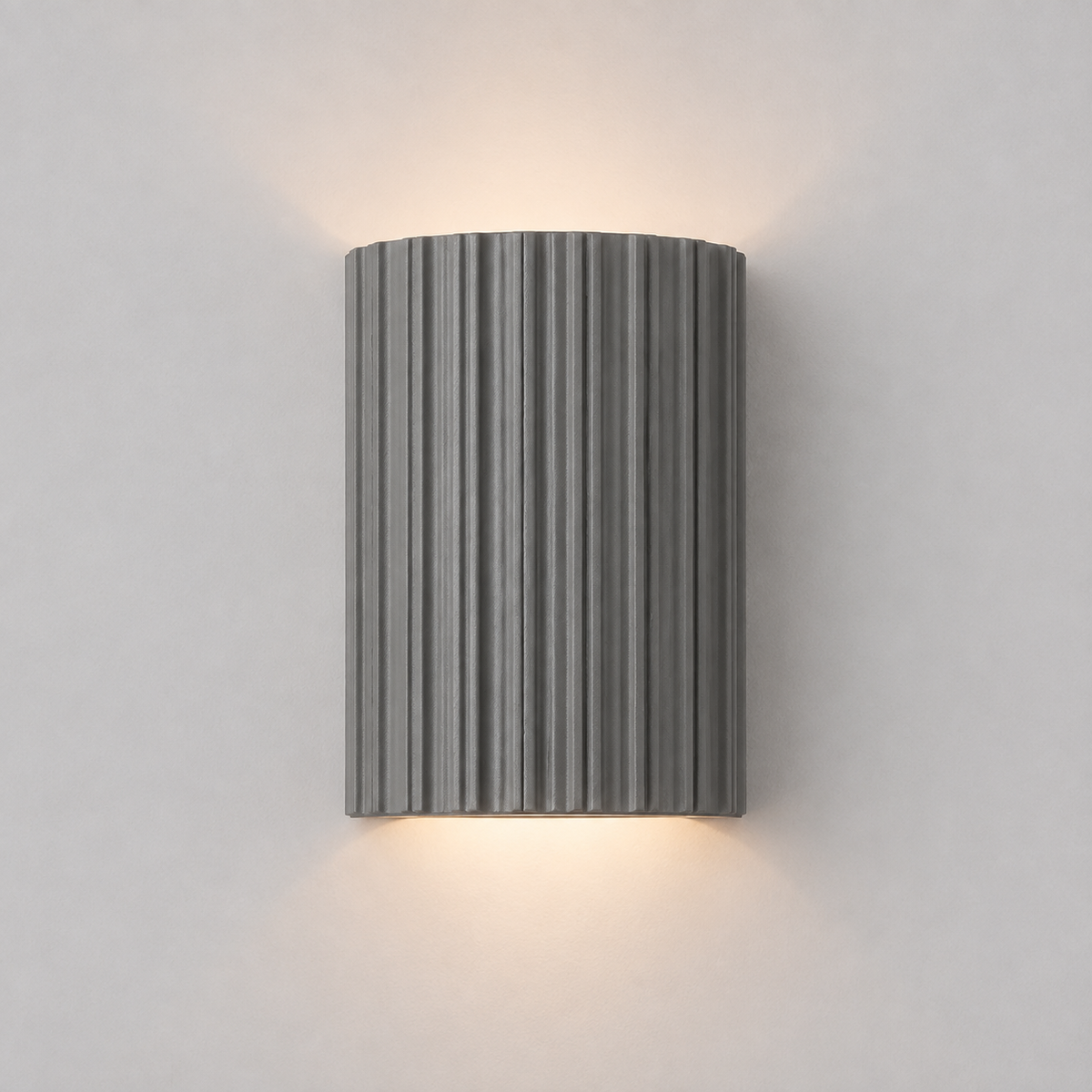 Modern Resin Wall Light Grey, Fond neutre