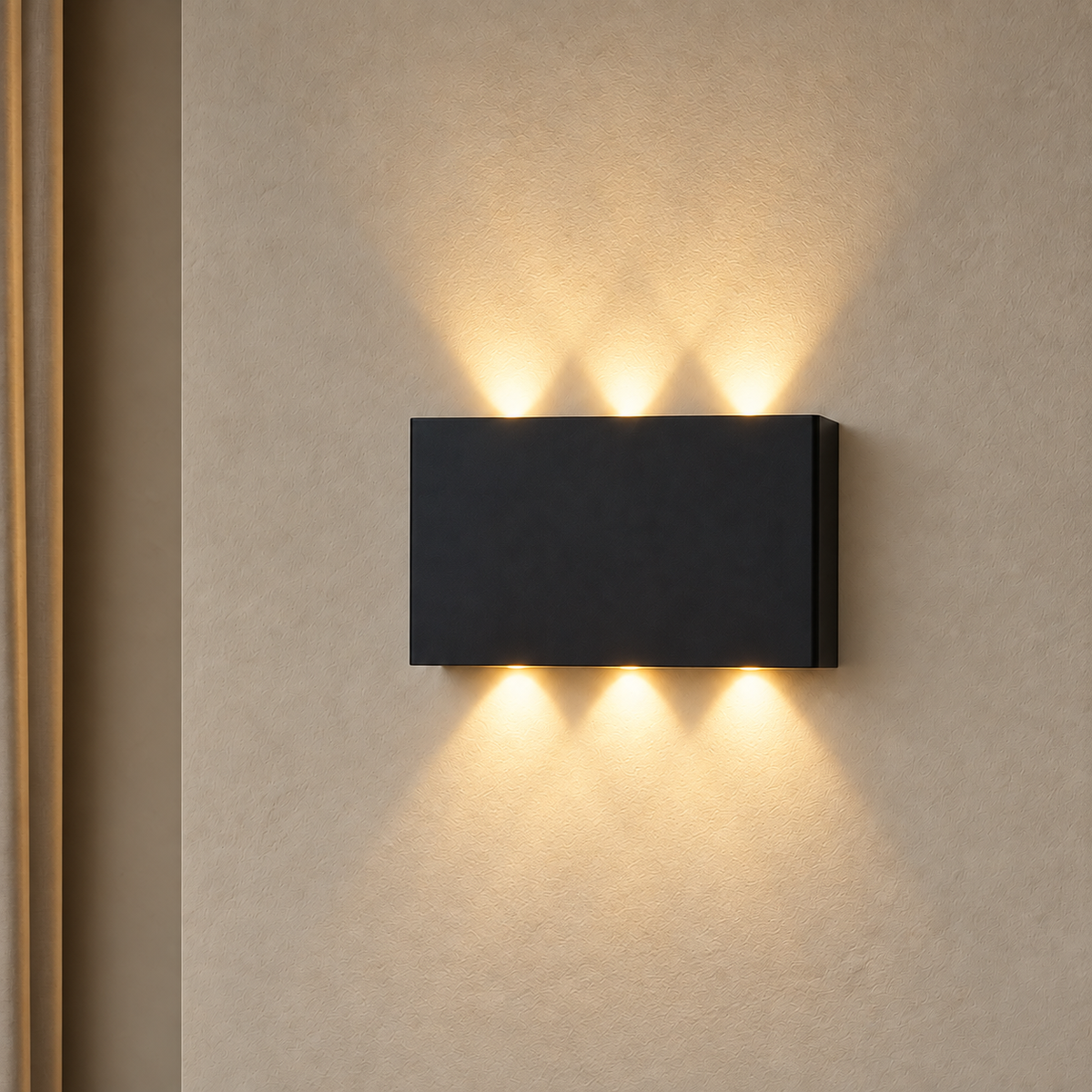 Rechargeable Cordless Wall Light Vessa, Couloir, black