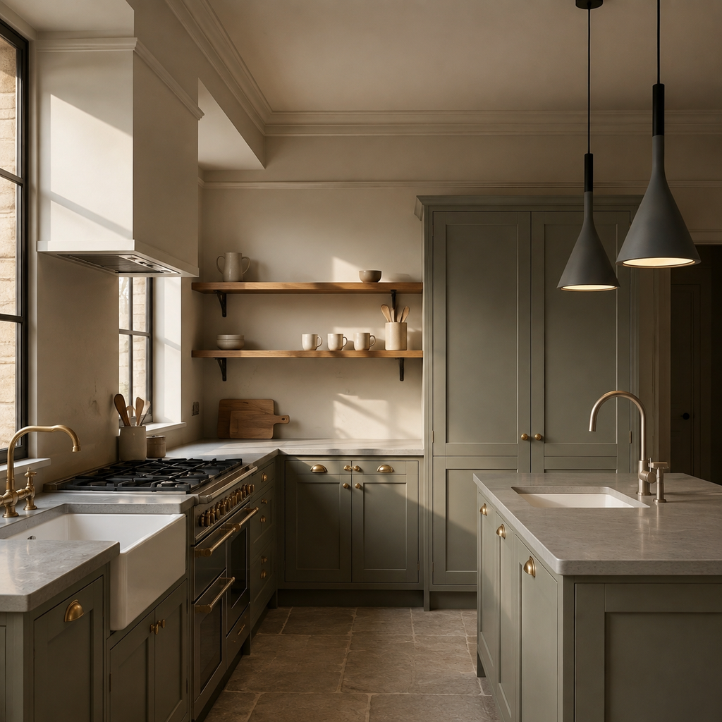 Nordic Funnel Pendant Light Elara, Cuisine Shaker