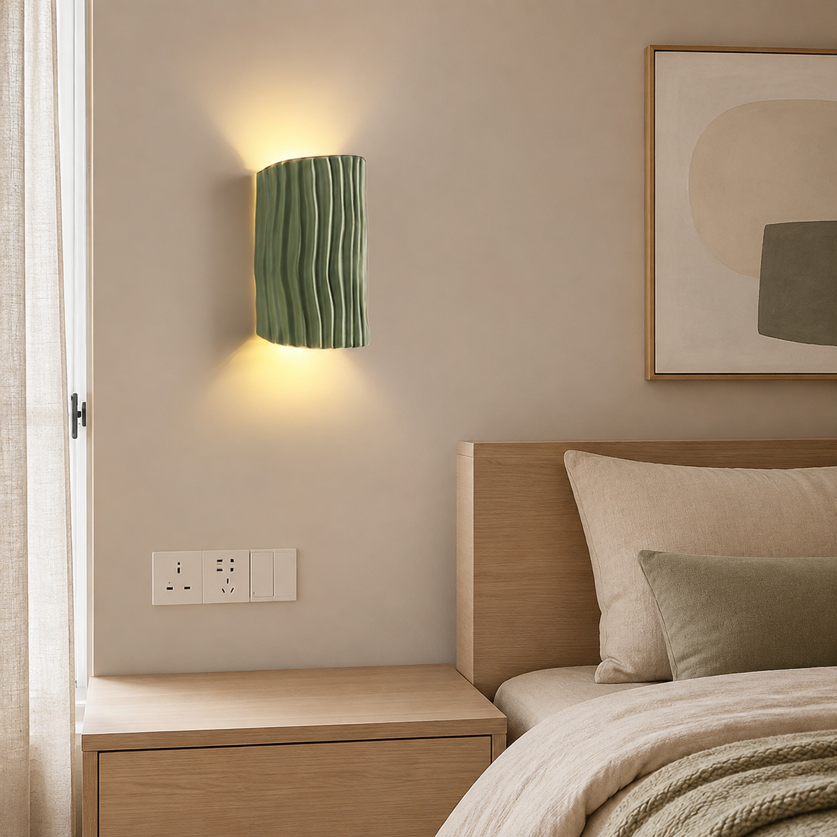 Callix Nordic Marble Wall Light, Mise en situation